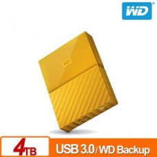 WD My Passport 4TB(黃) 2.5吋行動硬碟(WESN)